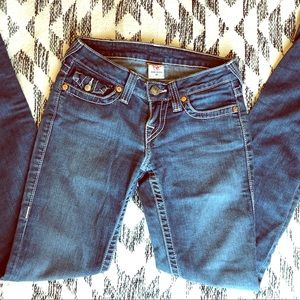 True Religion Straight Leg Jean Size 26